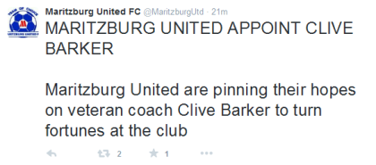 maritzburg united appoint