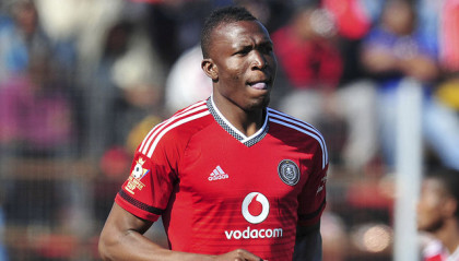 Tendai Ndoro of Orlando Pirates during the 2015 King's Super Cup match between Orlando Pirates and Royal Leopards at the Somhlolo Stadium in Mbabane, Swaziland on July 18, 2015 ©Muzi Ntombela/BackpagePix