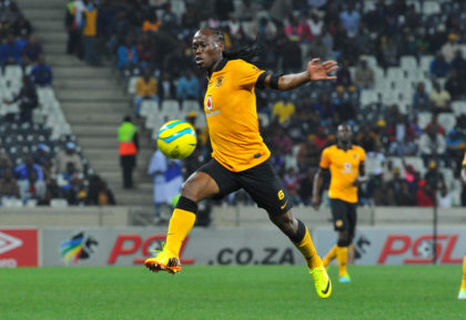 Reneilwe Letsholonyane of Kaizer Chiefs during the Absa Premiership football match between Black Aces and Kaizer Chiefs at the Mbombela Stadium, Nelspruit on 2 August 2013 ©Samuel Shivambu/BackpagePix