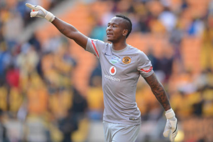 SOWETO, SOUTH AFRICA - OCTOBER 26: Brilliant Khuzwayo of Chiefs during the Telkom Knockout Quarter Final match between Kaizer Chiefs and Platinum Stars at FNB Stadium on October 26, 2014 in Soweto, South Africa. (Photo by Lefty Shivambu/Gallo Images)