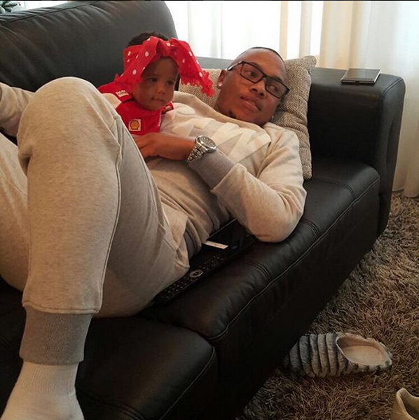 5 Cute Andile Jali Daddy Moments
