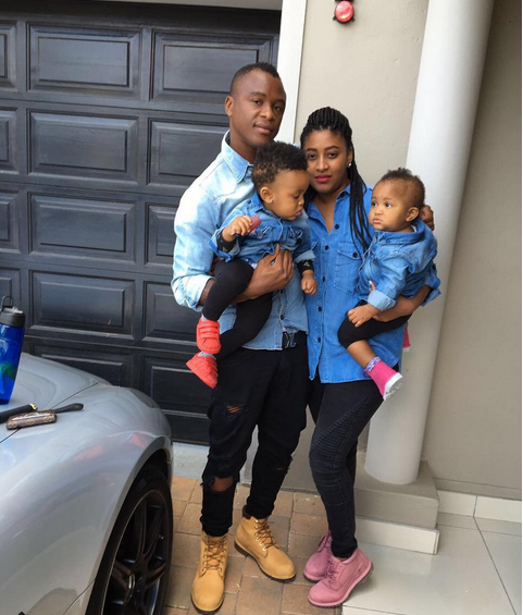 5 Photos Of Tsepo Masilela Cute Family