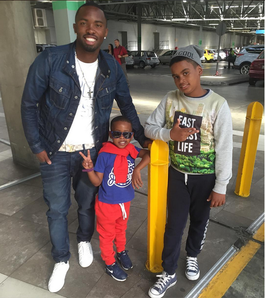 5 Photos Of Bernard Parker Spending Time With His Sons