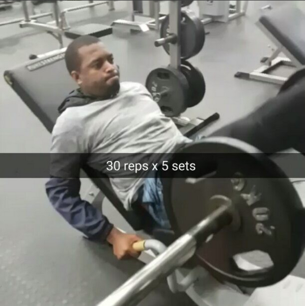 Khune gets pumped up in gym - Diski 365