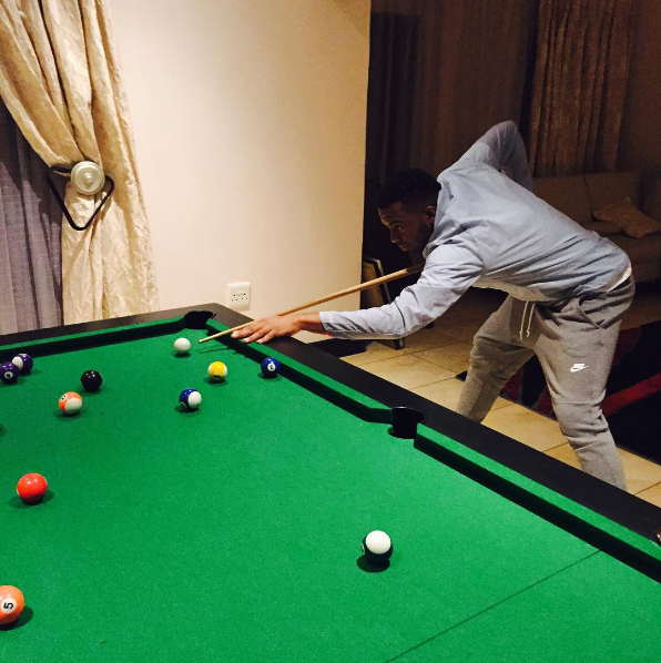 Khune's pool table