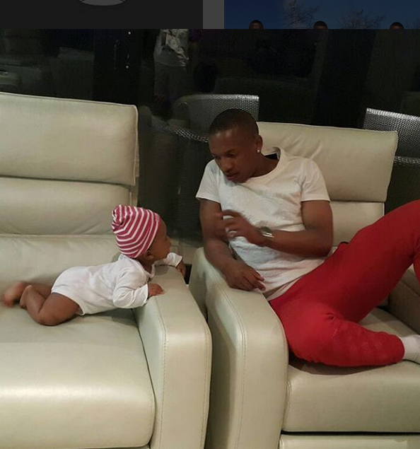 5 Cute Andile Jali Daddy Moments