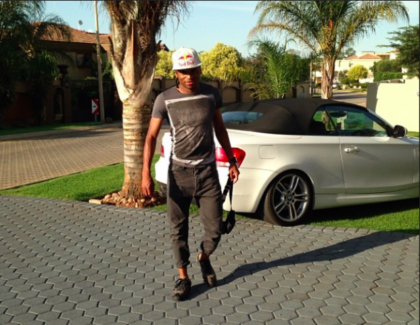 siphiwe with his ride