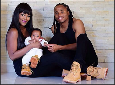 siphiwe with wife and daughter