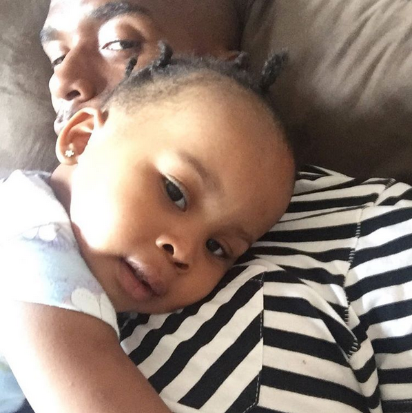Checkout Cute Photos Of Lennox Bacela With His Daughter