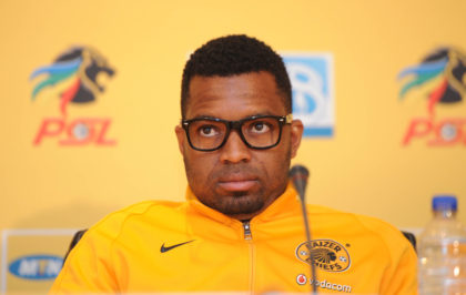 Itumeleng Khune of Kaizer Chiefs during the MTN8 Semi Final 2nd Leg Press Conference  on 27 August 2015 at PSL Offices Pic Sydney Mahlangu/ BackpagePix