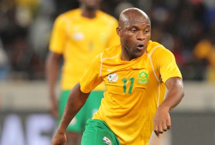 CAPE TOWN, SOUTH AFRICA - SEPTEMBER 10: Tokelo Rantie of South Africa during the Orange AFCON, Morocco 2015 Final Round Qualifier match between South Africa and Nigeria at Cape Town Stadium on September 10, 2014 in Cape Town, South Africa. (Photo by Carl Fourie/Gallo Images)