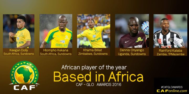 5 Final Nominees For CAF African Player Of The Year 