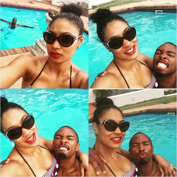 Pics! Bernard Parker And His Wife's PDA Packed Holiday