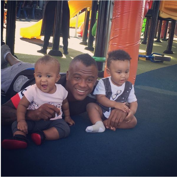 Pics! Tsepo Masilela's Twins Are All Grown Up