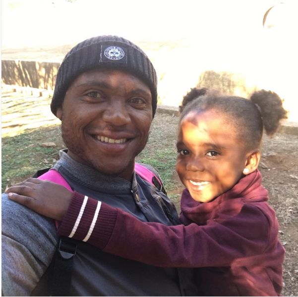 Proud Dad Thuso Phala Cutest Moments With His Daughter