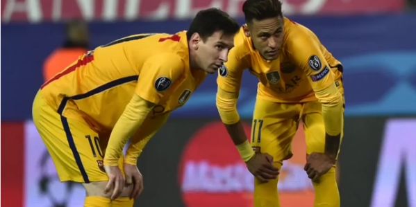 Messi Leads In Bidding Farewell To Neymar