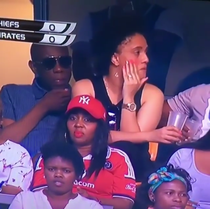 Football Fan Hiding From The Camera At Soweto Derby Goes Viral