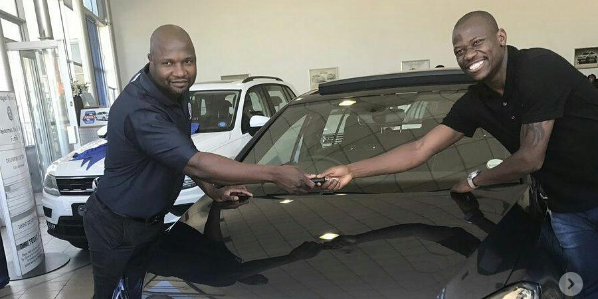 Another One! Check Out Kekana's New Ride!