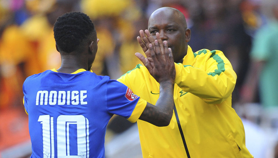 How Mosimane Reacted To Modise's Accusations In His Book