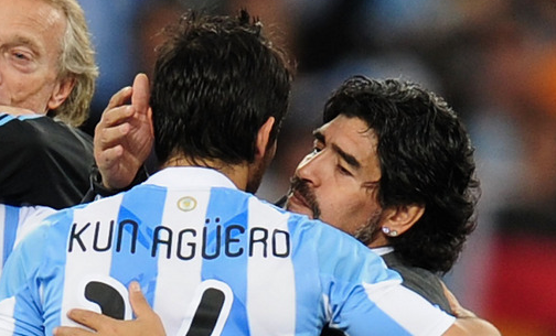 Check Out Maradona's Diss To Ex Son In Law Aguero