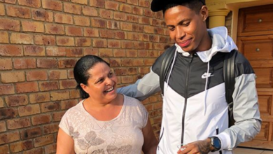 Check Out Zungu's Sweet Birthday Message To His Mom