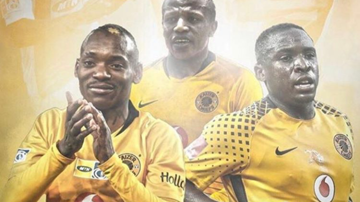 Pics! Billiat Excited Over Chiefs Reunion With Former Ajax Teammates Manyama And Maluleka