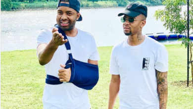 Check Out How Lebese's Chiefs Friends Celebrated His Birthday