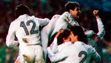 On the 16th of April 1986, the Whites won 5-1 at the Bernabéu on the way to the final they would ultimately go on and win
