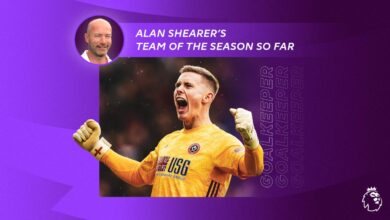 Premier League Champion names Sheffield United's Dean Henderson as the first player in best XI of campaign to date