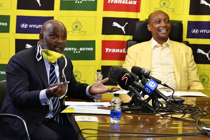 Patrice Motsepe Calls Emergency Meeting With Pitso Mosimane!