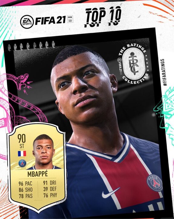 Kylian Mbappe Receives The First Copy Of FIFA 21!