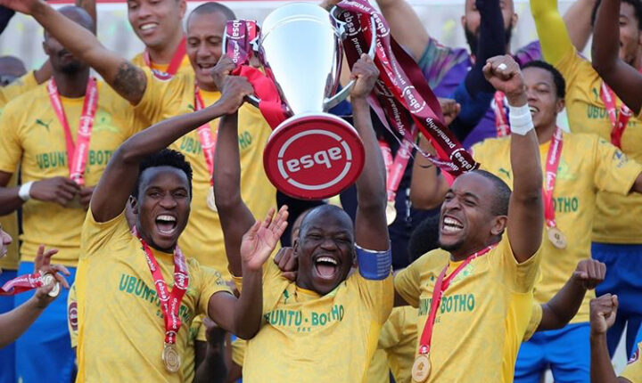 Mamelodi Sundowns Win The 2019/2020 ABSA Premiership Title