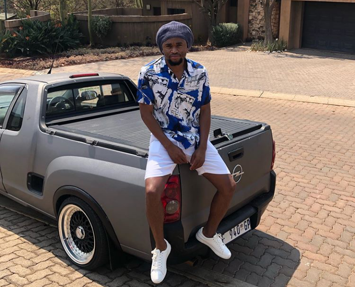 Modest Siphiwe Tshabalala Still Drives His Opel Utility!