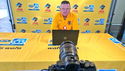 Gavin Hunt Aiming for All Three Points Against Golden Arrows!