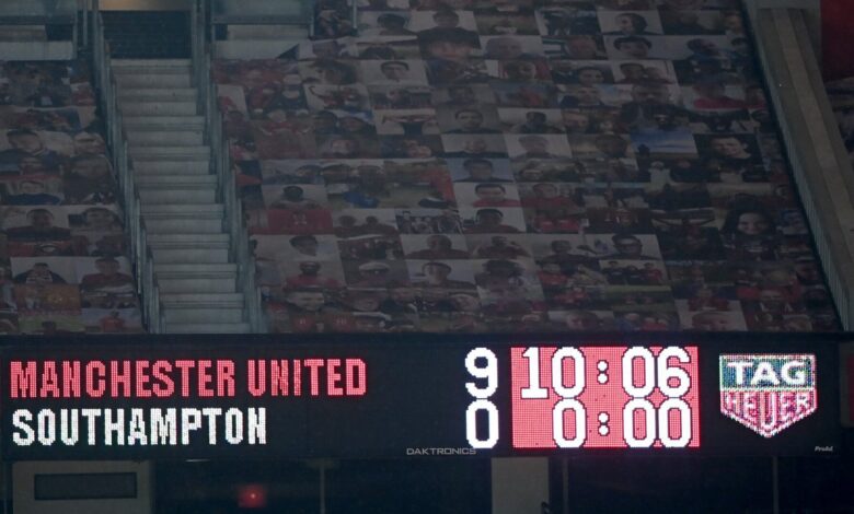 Manchester United Thrash Southampton 9-0 At Old Trafford!