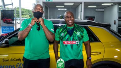 Benni McCarthy Presented With A Brand New VW T-Roc!
