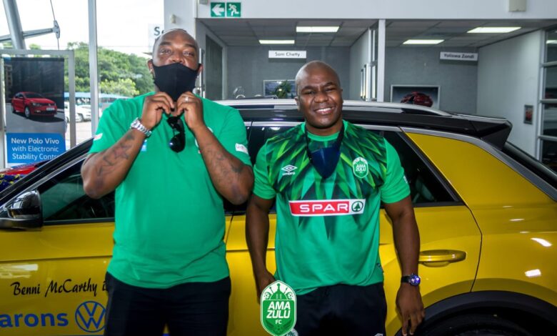 Benni McCarthy Presented With A Brand New VW T-Roc!