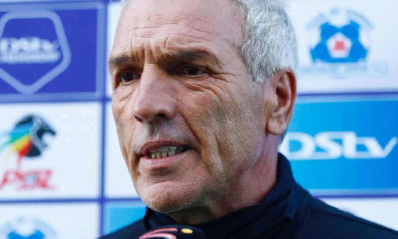 Ernst Middendorp Rues Missed Opportunities Against Kaizer Chiefs!