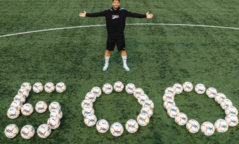 Luis Suarez & Puma Successfully Donate 500 Footballs To Charity!