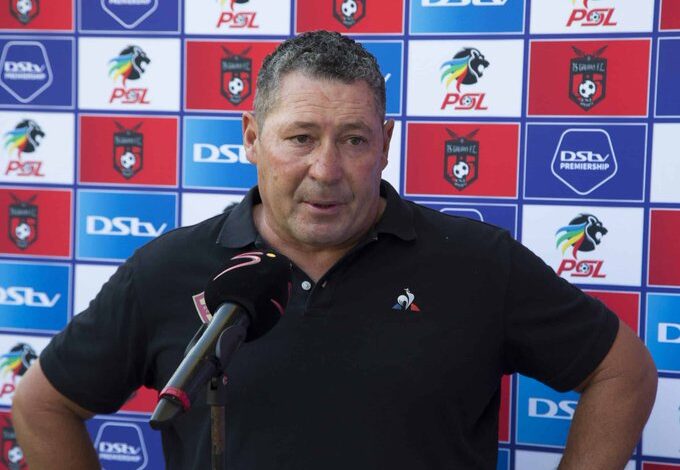 Steve Barker Wants Stellenbosch FC To Manage Games Better!