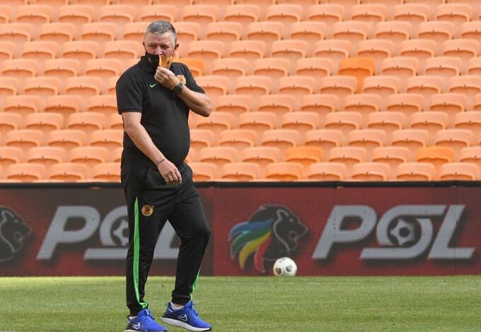 Gavin Hunt Believes Kaizer Chiefs Can Finish In The Top 8!