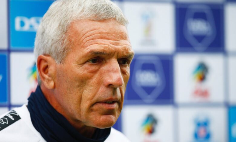 Ernst Middendorp Wants To Be Focussed For Sundowns Clash!