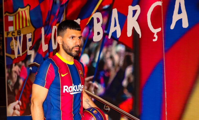 Sergio Aguero Joins Barcelona On A Free Transfer!