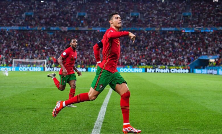 Check Out The Records Cristiano Ronaldo Broke After Scoring Twice Against France!