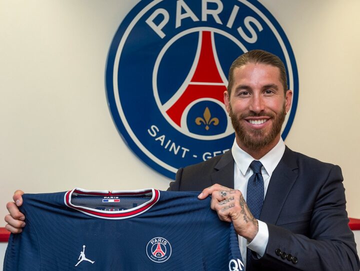 PSG Sign Free Agent Sergio Ramos On A Two-Year Deal!