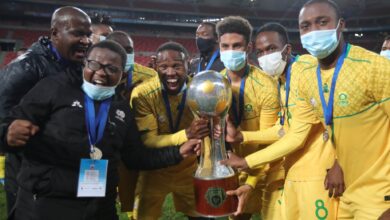 Reaction As Bafana Bafana Claims the 2021 COSAFA Cup Trophy!