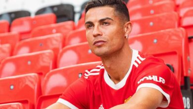 Pictures! Cristiano Ronaldo Walks Into Old Trafford For The Time Once Again!