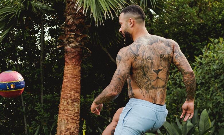 Memphis Depay Has Some of The Dopest Tattoos in All of Football!
