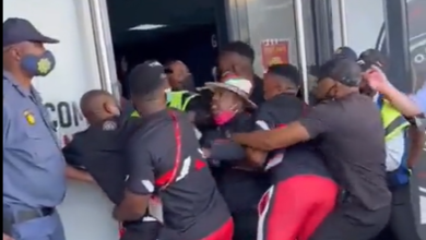 ICYMI - Tim Sukazi Manhandled at Orlando Stadium Ahead of League Tie! The lawyer and club chairman had to fight to enter the stadium in Soweto.