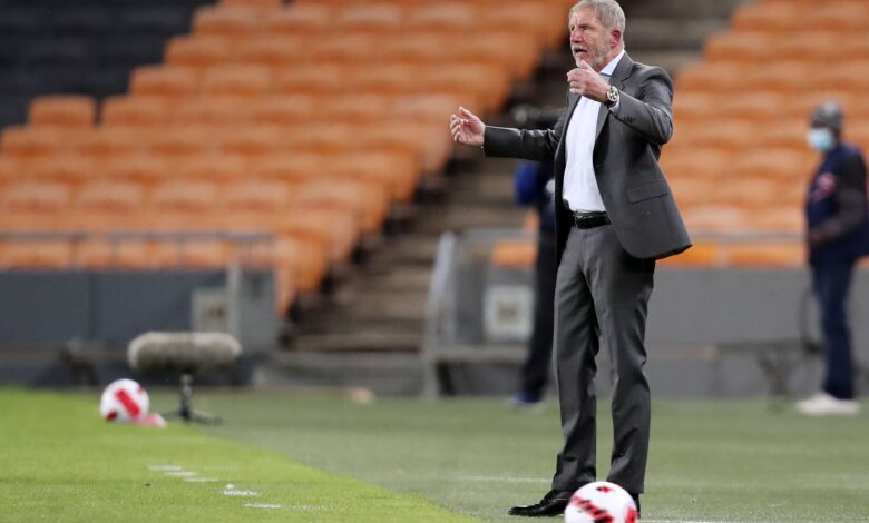 Stuart Baxter Unhappy with Team Quality After Losing to Golden Arrows!